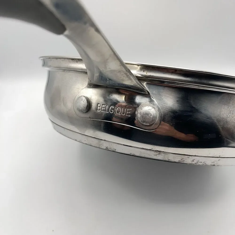 Belgique Tools of the Trade Stainless Steel Frying Pan No Lid